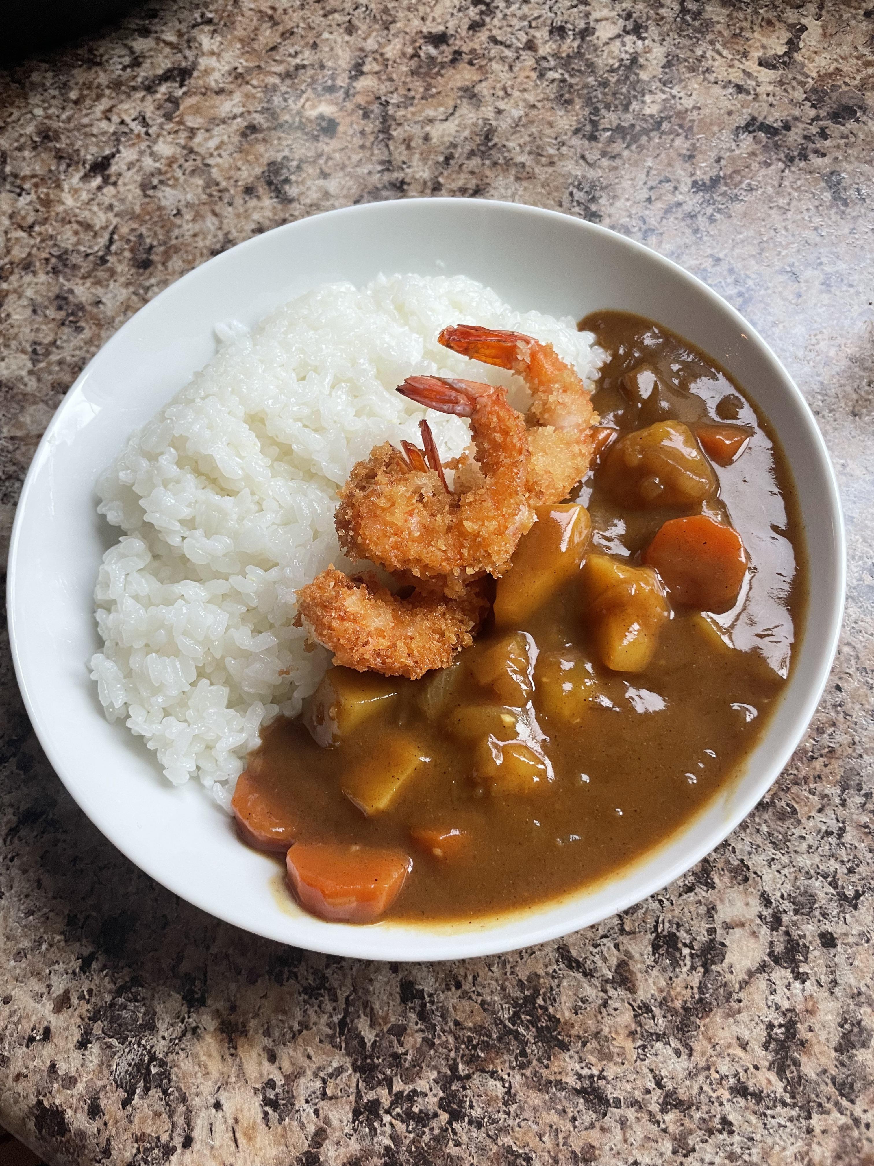 Tempura & curry Lonely Japan