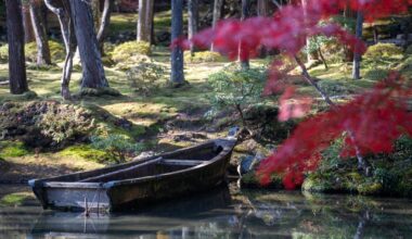 Saihoji Temple in aumtumn