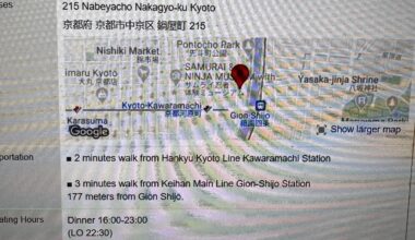 Help please in identifying this chanko nabe restaurant in Pontocho area