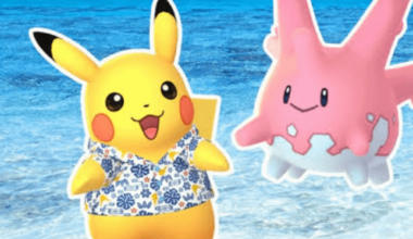 Can I buy a hawaiian shirt Pikachu sticker somewhere in Naha?
