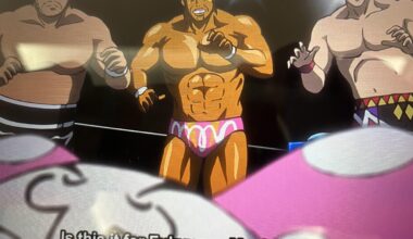 Just started watching Tiger Mask W for the first time. So wild to see our faves in anime form.