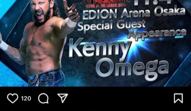 Kenny Omega announced for Power Struggle 11.4 appearance.