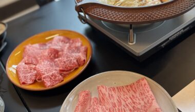 Wagyu sukiyaki