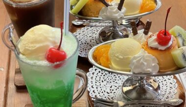 Must-try dessert and soda in Japan💯