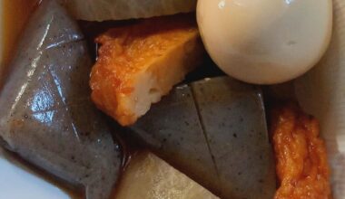 Inspired by Nogizaka46, I Finally Tried Oden – Here’s My Experience!"