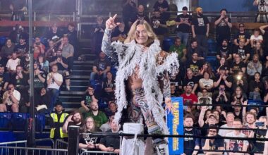 Picture I took of Hiroshi Tanahashi at Royal Quest IV