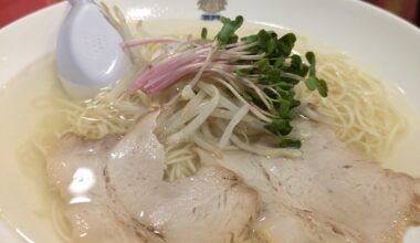 "Salt Ramen" in Osaka