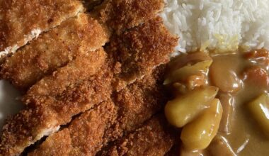Made some katsu curry for dinner.