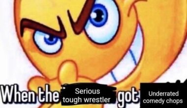 Which wrestler comes to mind?