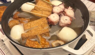 Season’s first snowfall means it’s oden time!