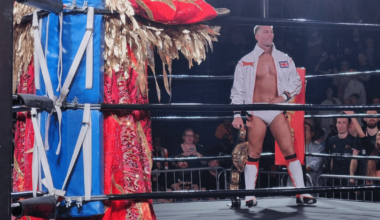 Before the fight (NJPW Royal Quest IV)