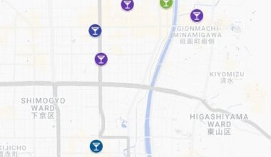 Kyoto Sports Bars Map Test