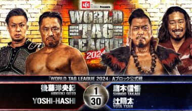 NJPW World Tag League Results – November 22nd, 2024