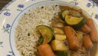 Thanksgiving Bonus Round: Turkey and Veggie Japanese Curry with Coconut Rice
