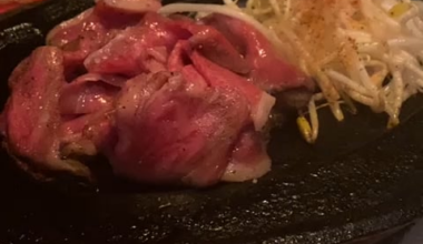 The best meat at Ichioku in Roppongi!