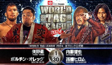 NJPW World Tag League Results – November 23rd, 2024