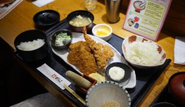 Tempura Shrimp and Tempura Oysters