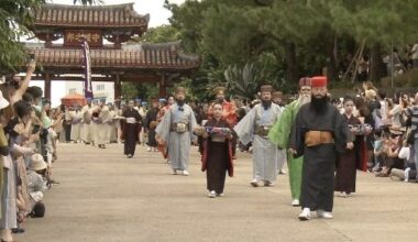 Annual parade showcasing local dynasty held in Okinawa | NHK WORLD-JAPAN News