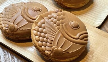 Round taiyaki from Amairo Cafe, Kyoto