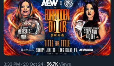 Stephanie Vaquer caused a change in rules & new protections for AEW/NJPW