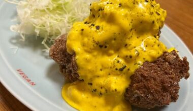 Vegan karaage in Tokyo