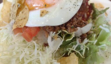 The Taco Rice, a Japanese take on Taco Salad