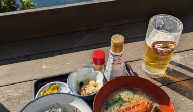 My breakfast this morning at Endoshima