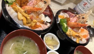 Dinner in Sapporo! Been missing Hokkaido :(