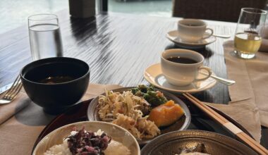 Hotel breakfast buffet