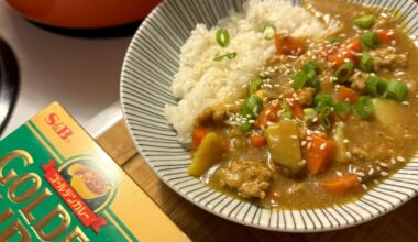 Japanese curry - golden curry medium blocks have my entire heart