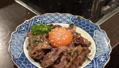 Sukiyaki at a Yakiniku Restaurant