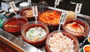 Breakfast buffet at a hotel in Hokkaido②