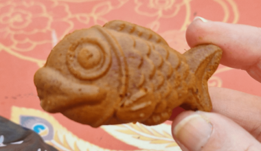 Mini custard taiyaki!