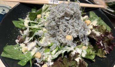 Shirasu Caesar Salad