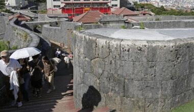 Shuri Castle emerges from ashes as reconstruction makes headway - The Mainichi