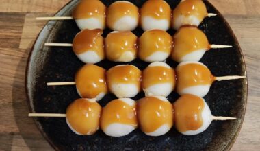 Made Mitarashi Dango 🍡
