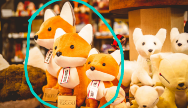 Fushimi inari plush fox