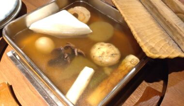 The daikon radish was very tasty and soaked in broth! I heard the whales chirping, it was fatty and delicious! (Although it was expensive)