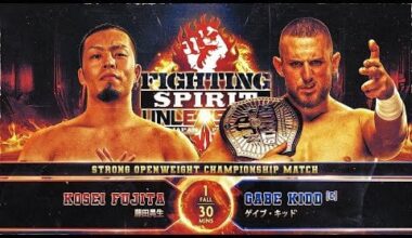 Gabe Kidd vs Kosei Fujita at Fighting Spirit Unleashed!