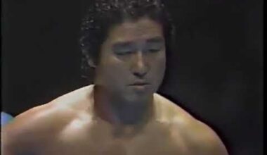 Tenryu vs Hashimoto in WAR (1997)