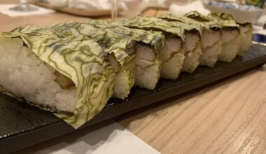 Mackerel Pressed Sushi