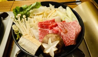 Sukiyaki for one