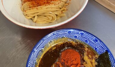 Super spicy ramen in Tokyo