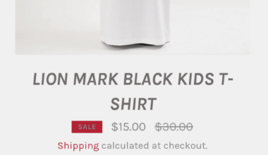Wouldn't let me add to cart.