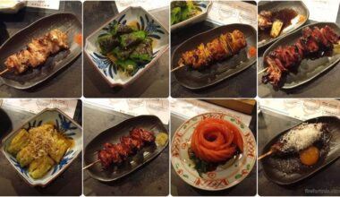 Chunky yakitori at Yanagi Koji Taka