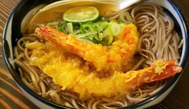 Unknown noodle dish at Yasojin izakaya, Kurobe, Toyama prefecture