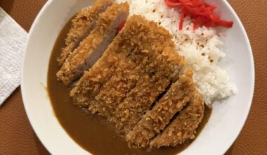 My homemade tonkatsu curry