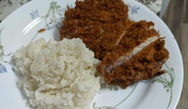 tonkatsu with homemade nama panko