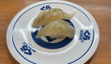 Sushi from Kura in Osaka