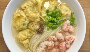 Wantan-Men with Langostino